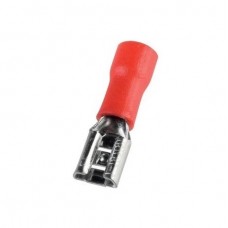 Ακροδέκτης Συρταρωτός Θηλυκός 0.5-1.0mm² 187mm Κόκκινος (Συσκ. 100τεμ.) FDD 1.25-187